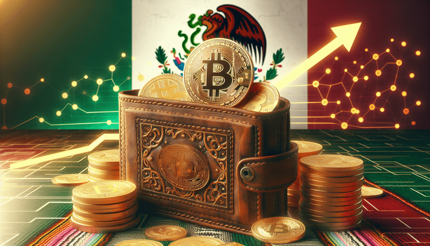 Bitcoin y altcoins siguen en alza en las billeteras mexicanas