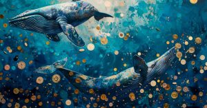 Ballenas de Bitcoin alcanzan su mayor nivel en tres años