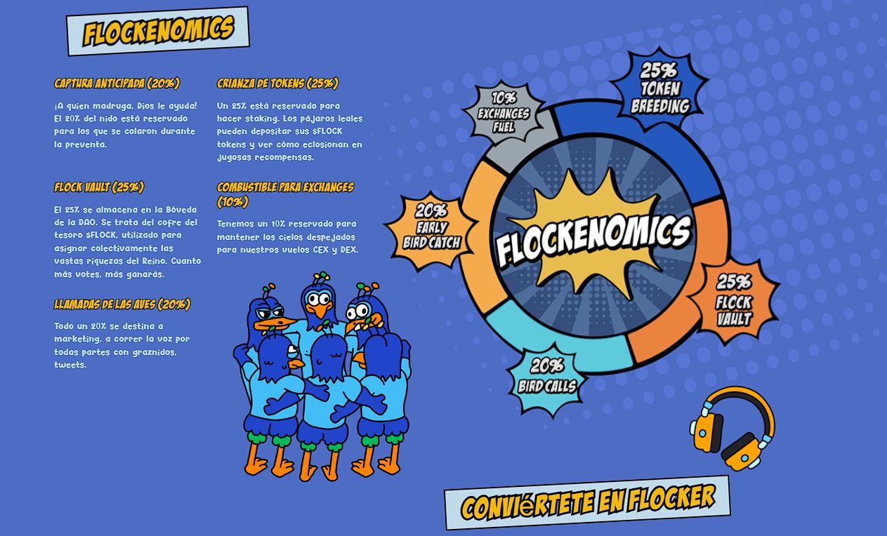 Tokenomics del token FLOCKERZ