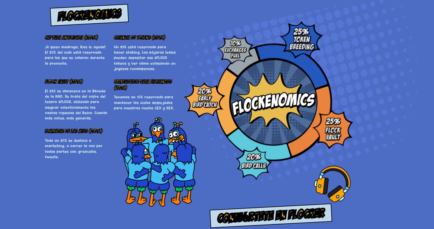 tockenomics de Flock