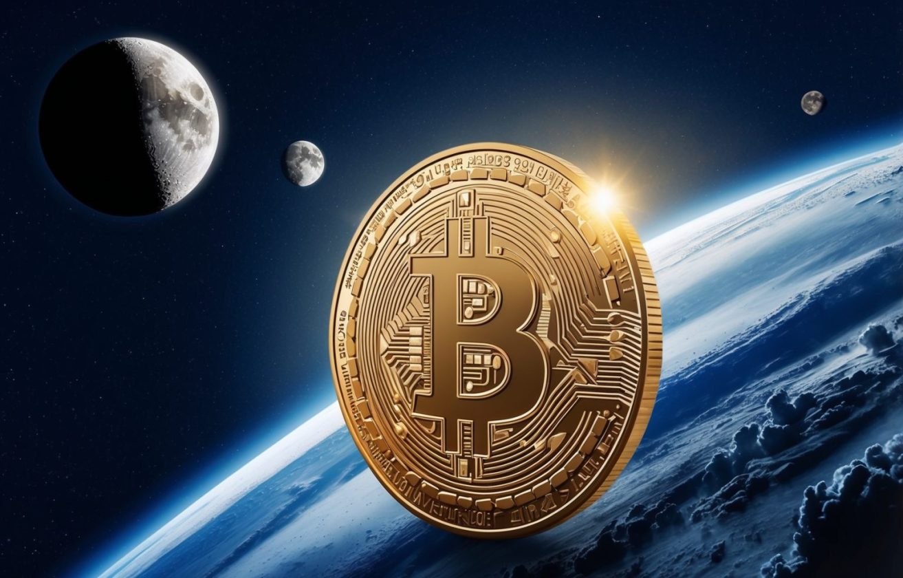 ¿Hacia la luna? Oficial de EE.UU. propone usar Bitcoin para defensa espacial