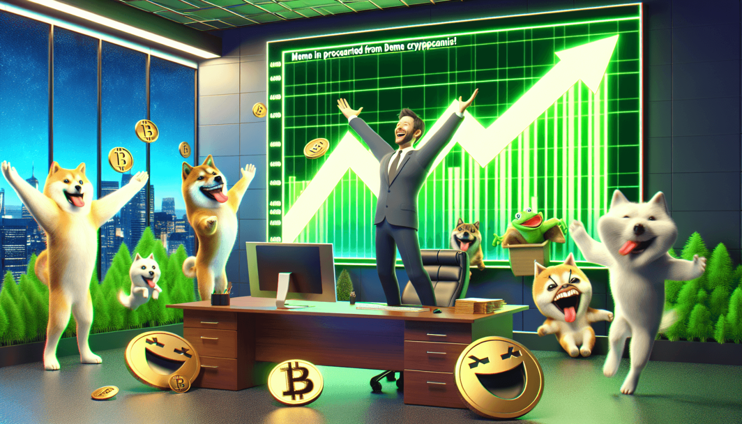 Trader de Memecoins Obtiene Ganancia de 1,7 Millones de Dólares en Solo Dos Días