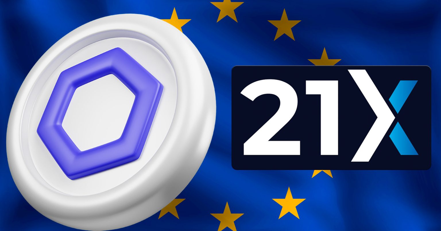 Chainlink y 21X lanzan el primer mercado regulado de tokens RWA en Europa