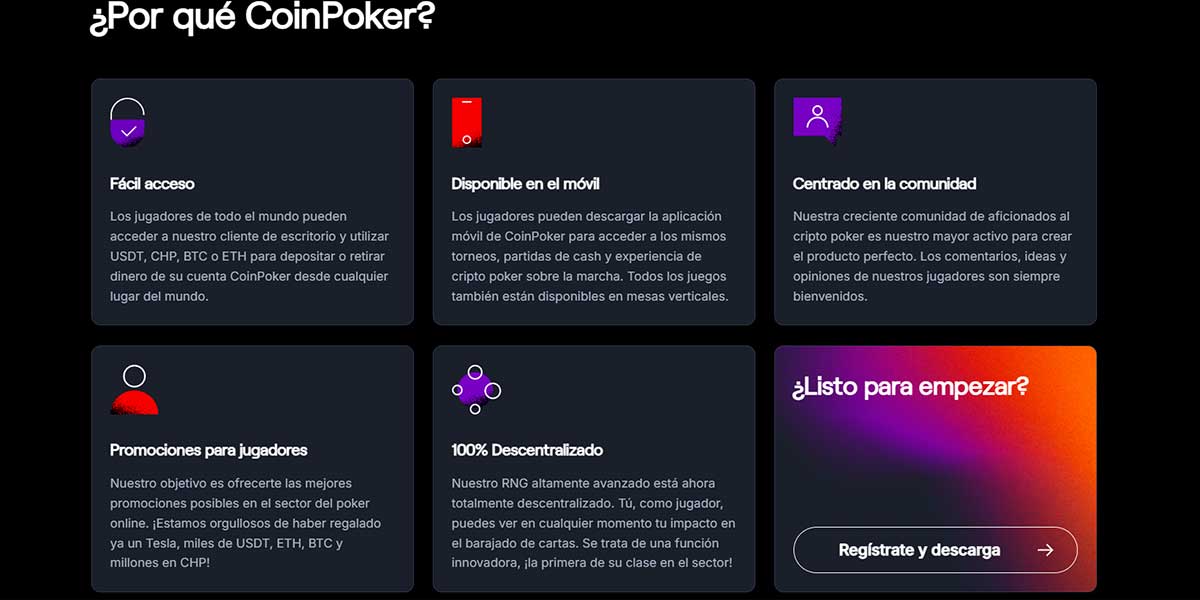 Coinpoker página - Juegos que pagan en cripto
