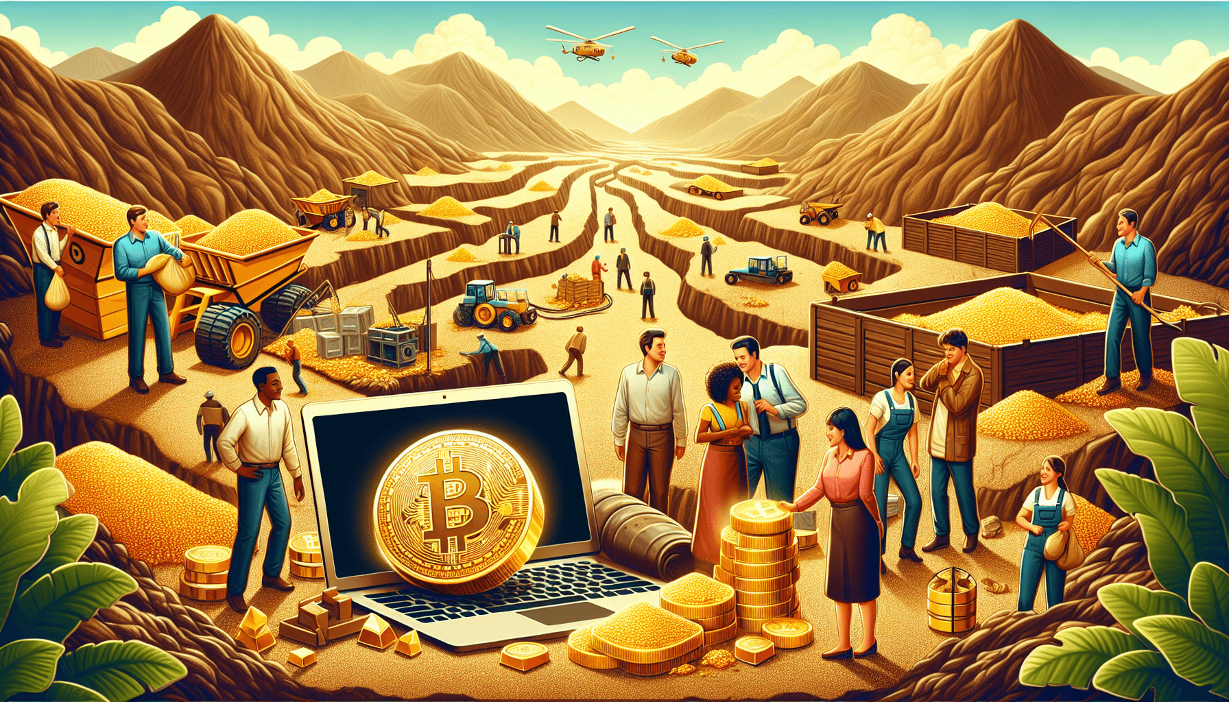 El Salvador encontró yacimientos de Oro y piensa en venderlos por Bitcoin