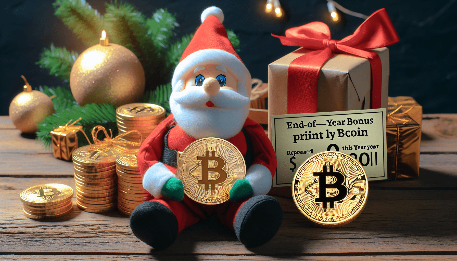 Aguinaldo pagado en Bitcoin vale un 130% más este fin de año