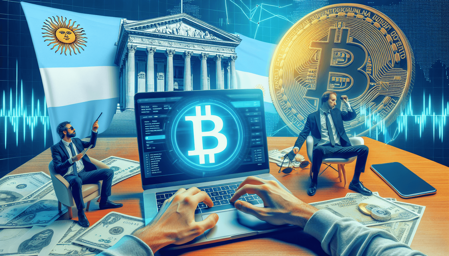 Freelancers argentinos piden al Banco Central poder liquidar sus criptomonedas en los bancos