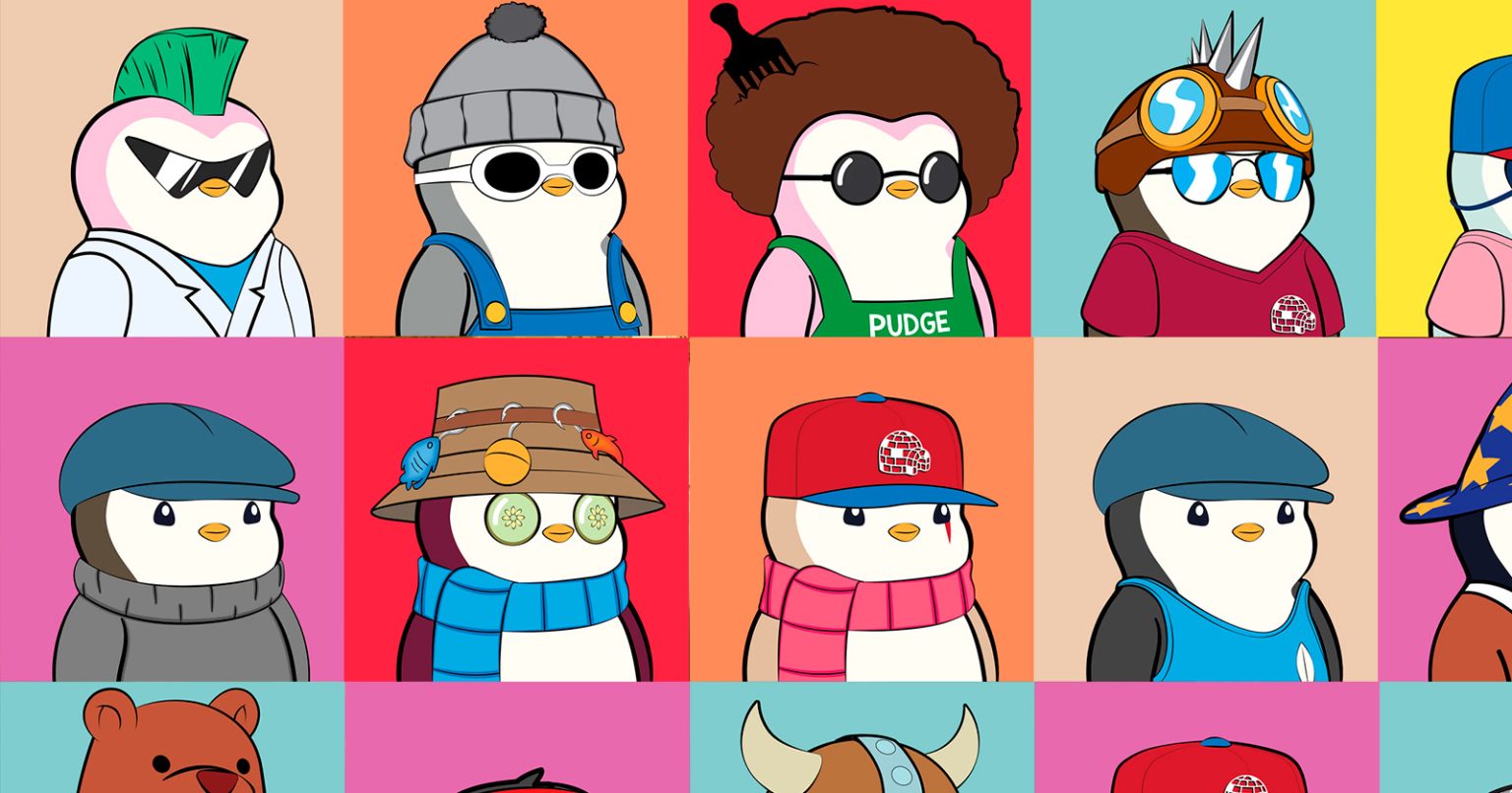Los NFTs de Pudgy Penguin caen un 48% tras un airdrop