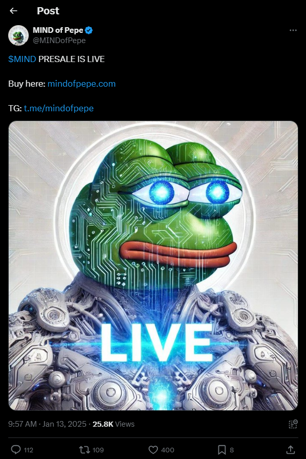 Anuncio preventa MIND of Pepe