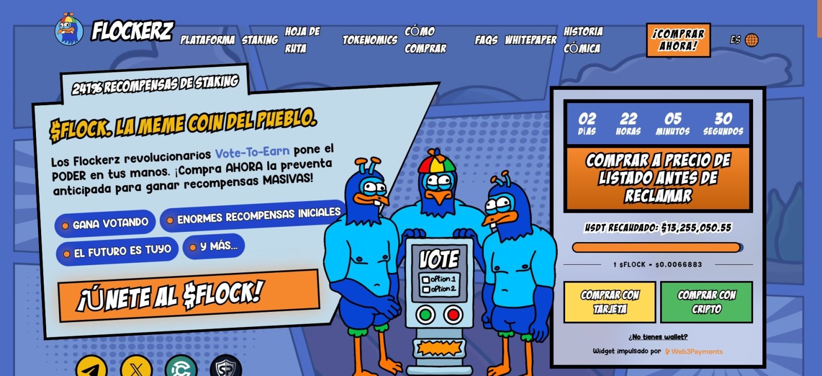 Flockerz preventa