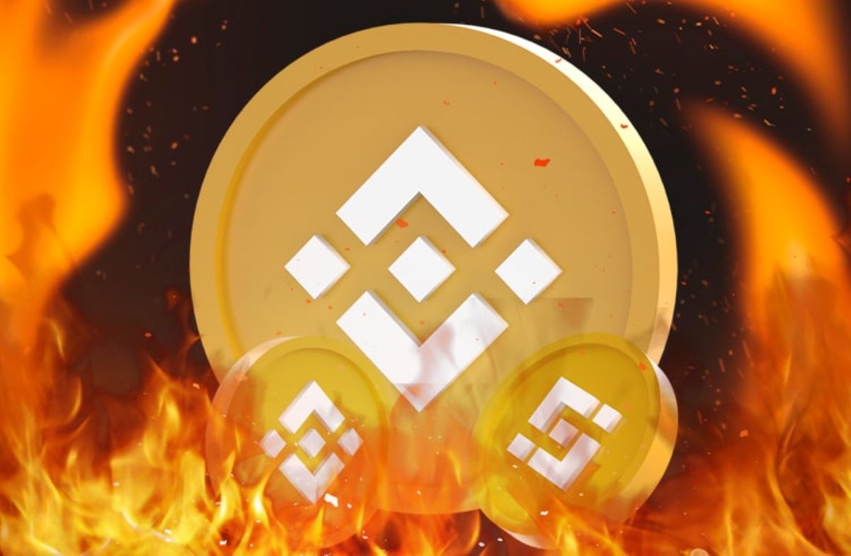BNB Chain quema 1,6 millones de tokens BNB, pero el precio cae