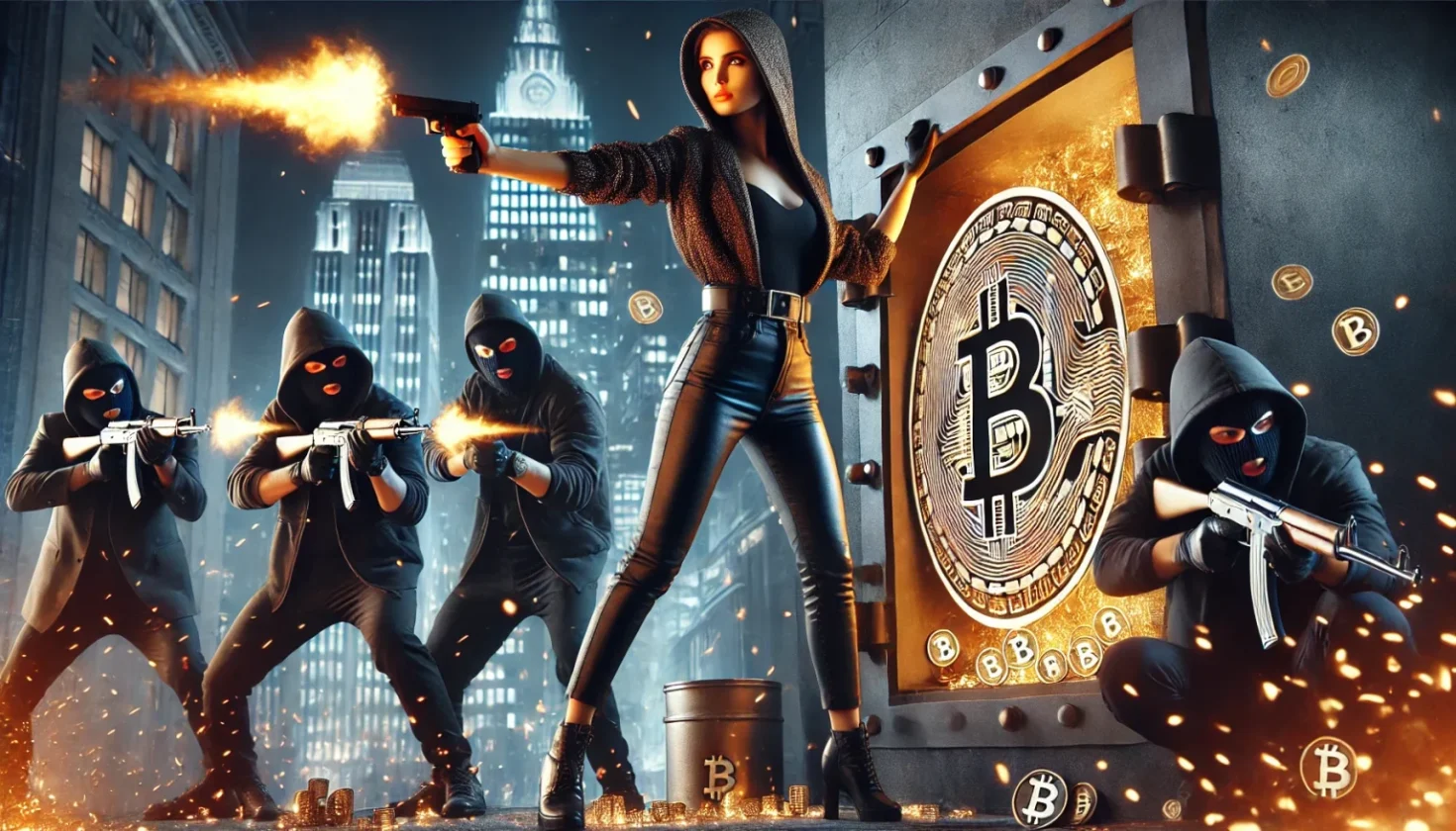 Influencer se enfrenta a asaltantes para proteger sus Bitcoins