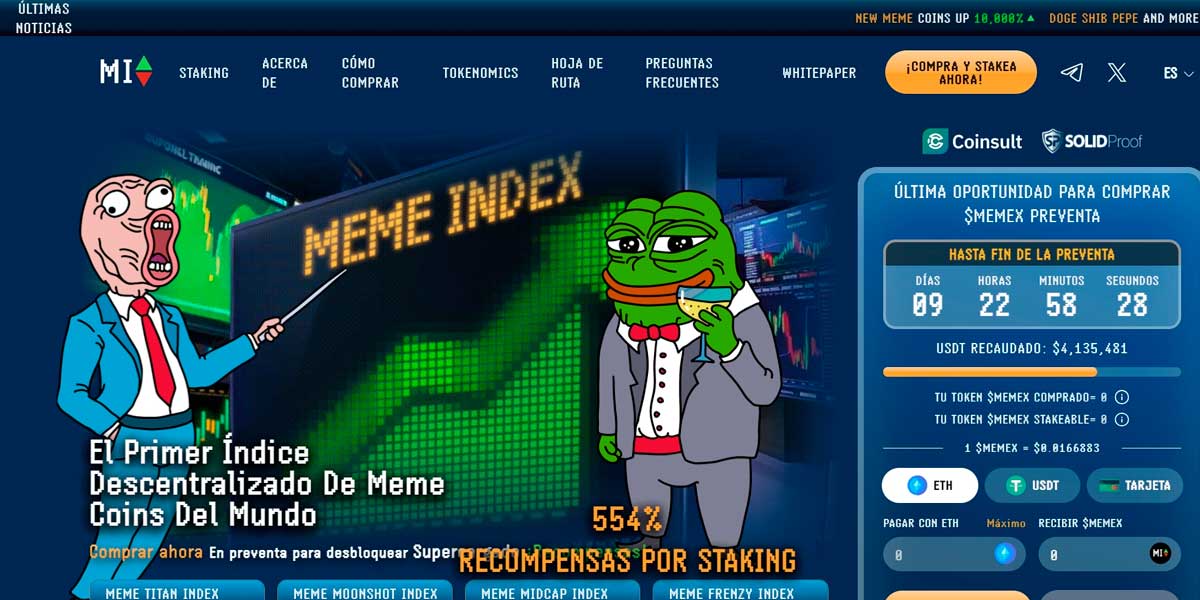 Página de Meme Index