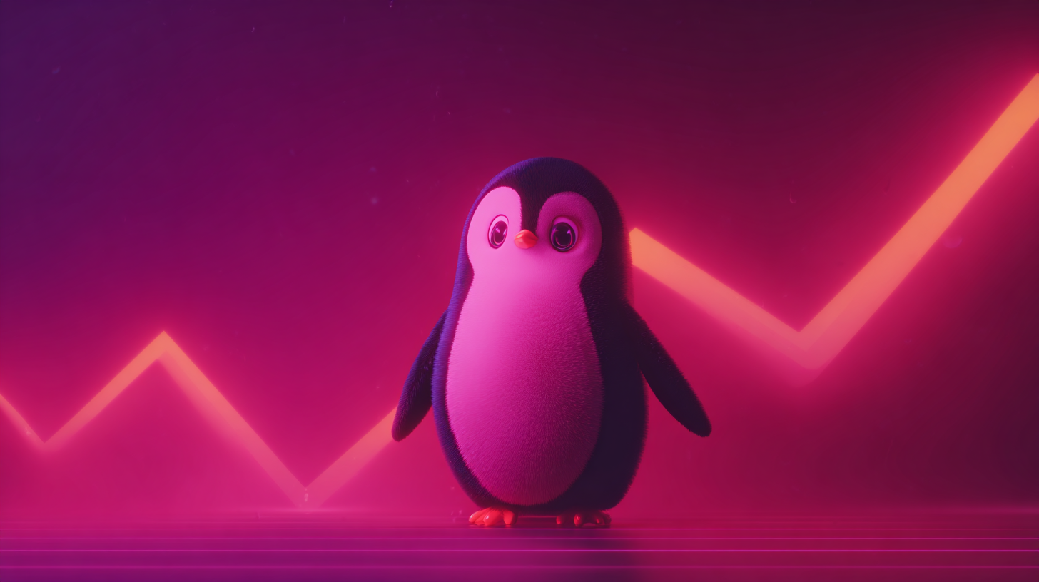 PENGU sigue en alza y podría subir un 30% más hasta los 0,03 USD, revela análisis