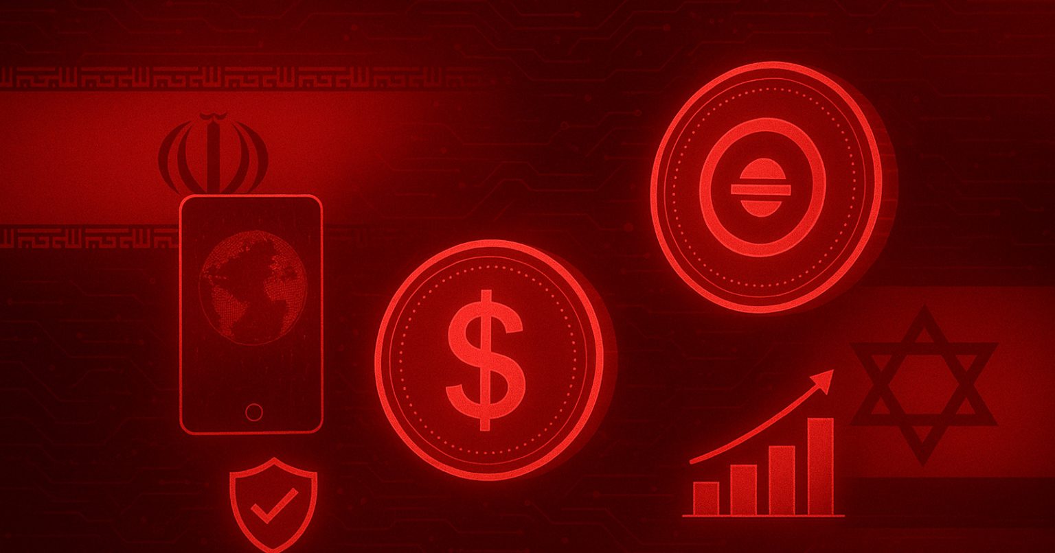 Israel acusa a Irán de mantener 1.500 millones de dólares en stablecoins para evadir sanciones