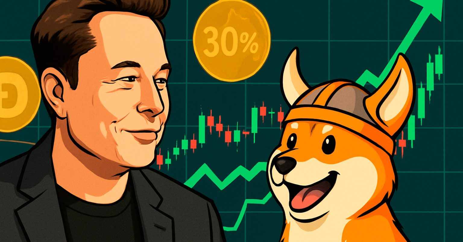 Elon Musk deja de lado Dogecoin y hace que la memecoin Floki suba un 30%