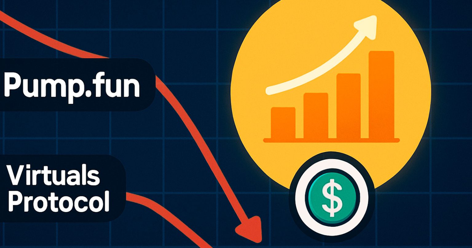 Pump.fun y Virtuals Protocol sufren caídas – Estas preventas son las mejores oportunidades ahora