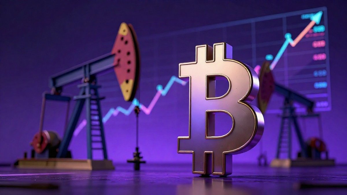 Bitcoin cae ante el choque del petróleo: ¿Fin del rally?