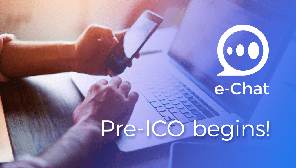 E-Chat: primeiro messenger decentralizado anuncia pré-ico