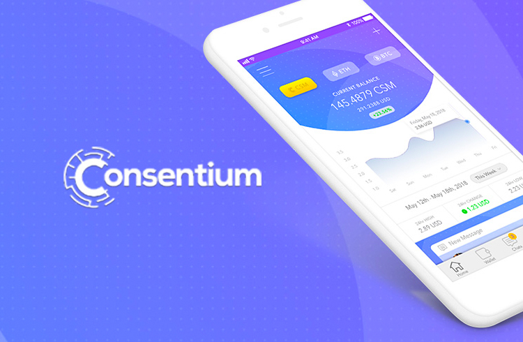 Após um evento bem-sucedido de geração de tokens o Consentium atualiza seu roadmap