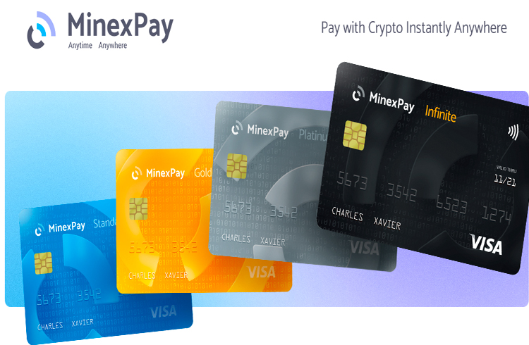 MinexPay: pague com criptomoedas instantaneamente em qualquer lugar! A maneira mais fácil e rápida de fazer compras diárias