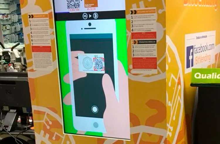 Fortaleza recebe primeira vending machine de criptomoedas