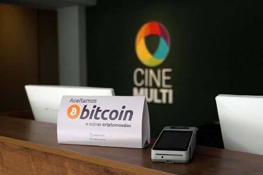 Cinemulti é o primeiro cinema do Brasil a aceitar pagamentos com Bitcoin