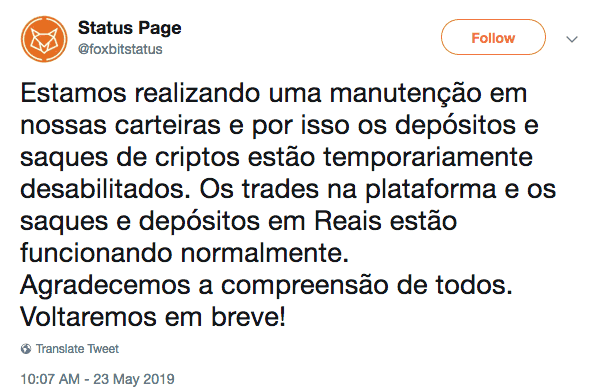 Plataforma Alphapoint apresenta problemas e exchanges brasileiras são afetadas