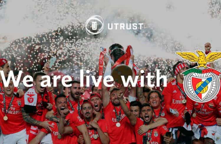 UTRUST, líder em soluções de pagamentos com criptomoedas faz parceria com o club português S.L. Benfica