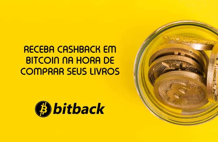 Receba cashback em Bitcoin na hora de comprar seus livros