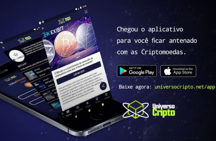 Universo Cripto lança aplicativo de notícias para Android e iOS