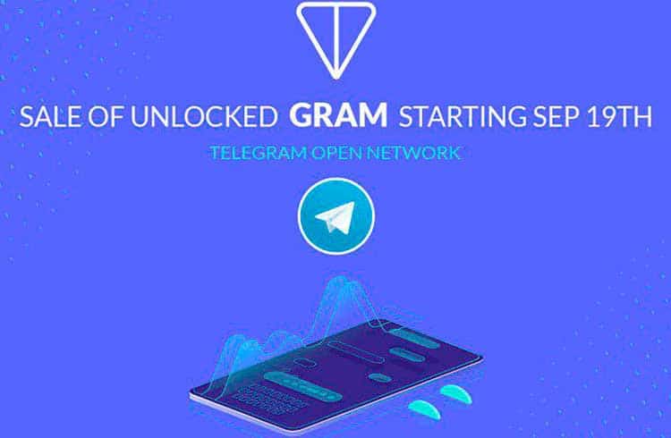 ATAIX leva tokens gram do Telegram ao público