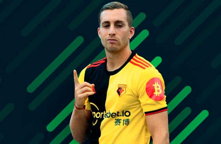 O Watford FC e seu patrocinador Sportsbet.io adicionam o símbolo do Bitcoin a camisa do time