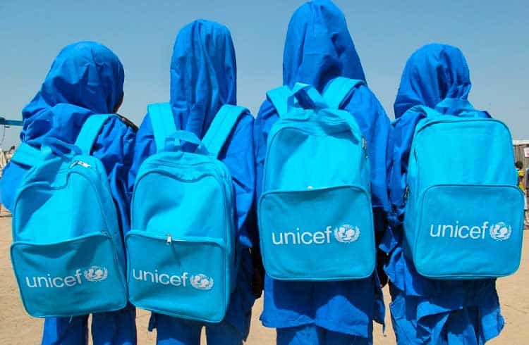 Unicef pode usar recursos de fundo de criptomoedas