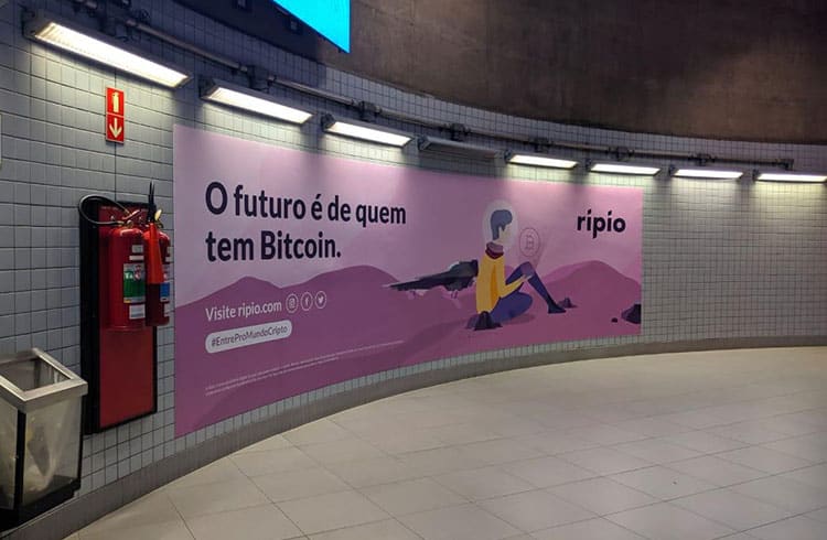 Ripio exibe anúncios em estações de metrô e aeroporto em São Paulo