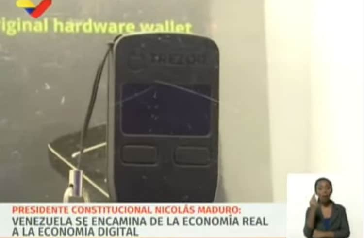 Trezor investiga autenticidade de carteiras exibidas em programa venezuelano