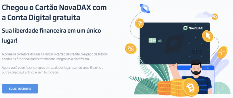 Cartão NovaDAX