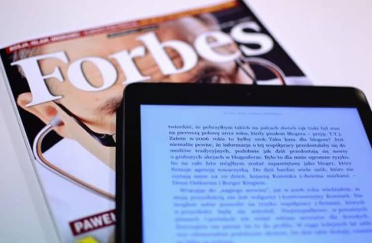 Forbes adiciona Ethereum como opção de pagamento por assinatura