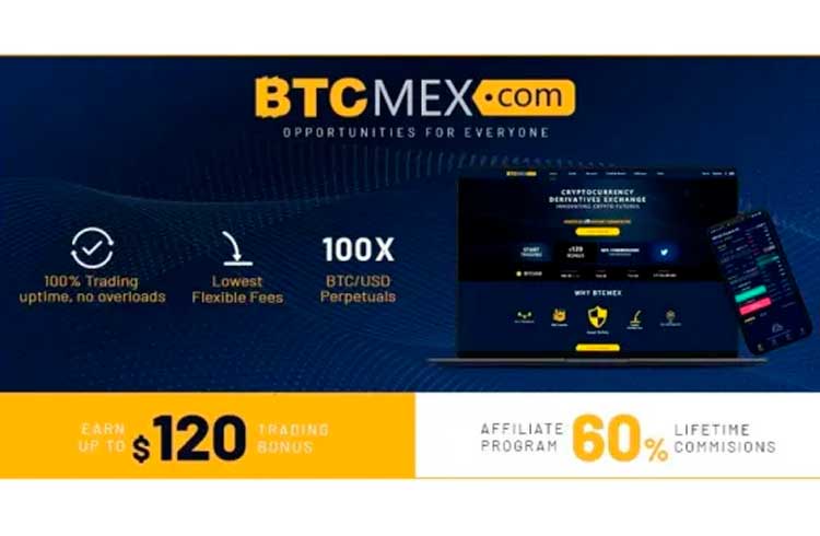 BTCMEX lança seu programa de afiliados e com bônus de negociação de até US$120