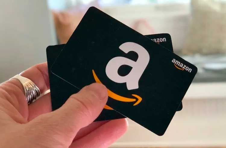 Cartões-presente da Amazon poderão ser comprados com token XRP