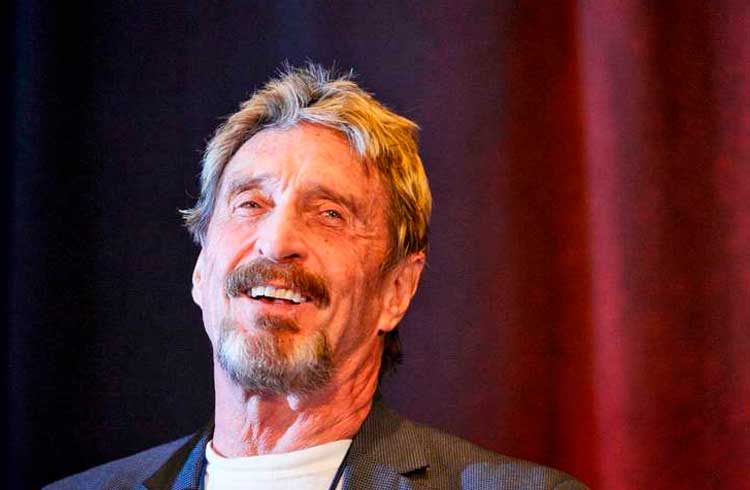 John McAfee planeja "tokenizar" todos os membros do Congresso dos EUA