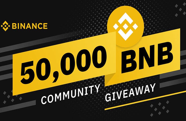 Binance está dando BNB aos traders que operarem 1 BTC na plataforma durante o Carnaval