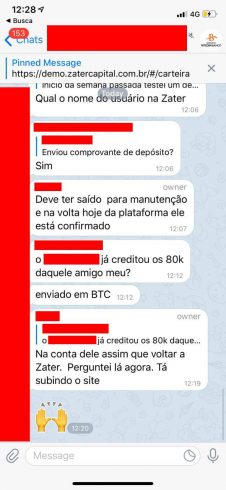 um investidor supostamente teria feito um aporte de R$80 mil em Bitcoin na plataforma da gbb