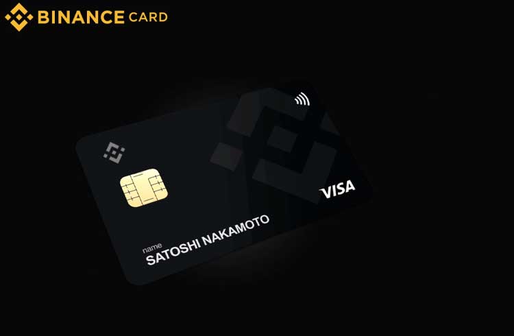 Binance anuncia cartão de débito Visa