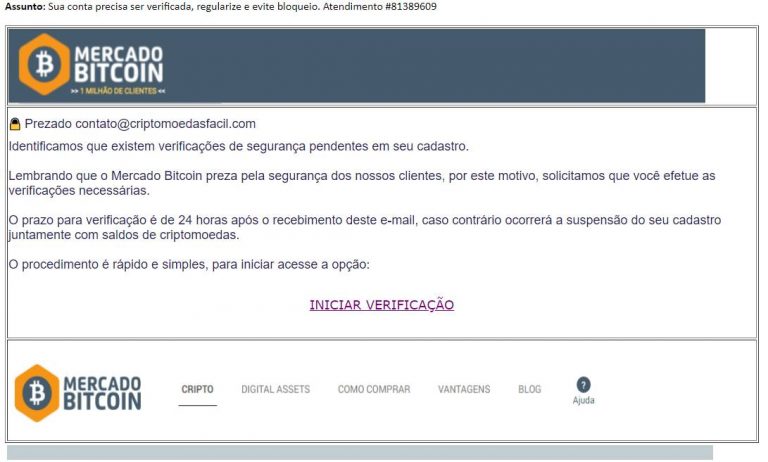 hackers por trás do phishing, mercado bitcoin