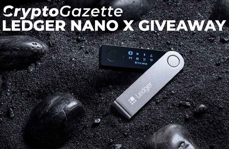 A Crypto Gazette traz um sorteio de 10 Ledger Nano X para seus leitores