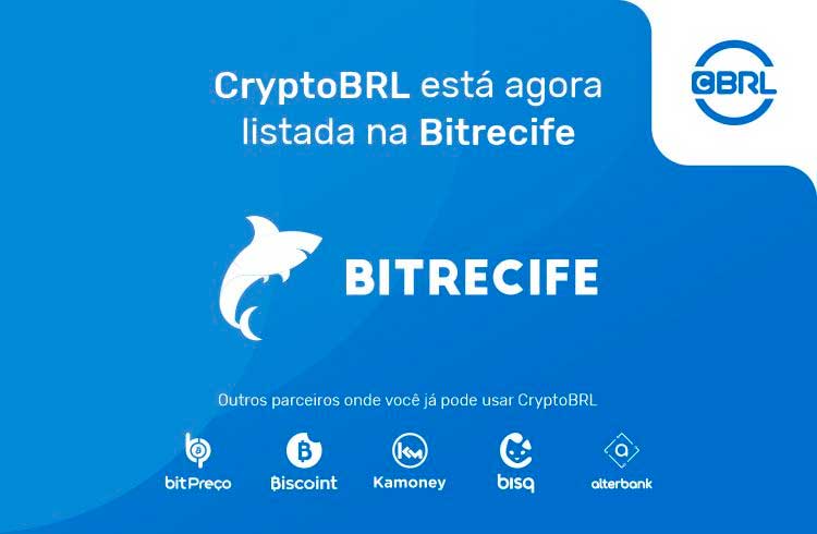 CryptoBRL agora tem suporte na exchange brasileira BitRecife