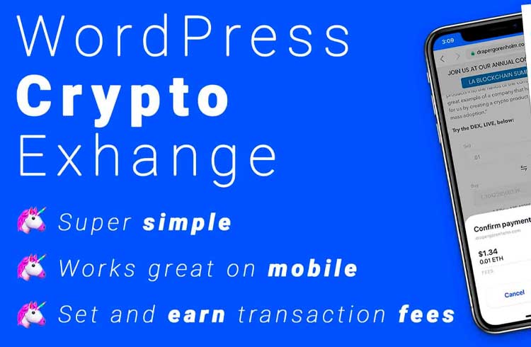 Novo plug-in para Wordpress permite que qualquer pessoa lance uma exchange descentralizada