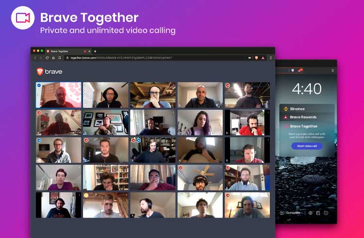 Brave anuncia lançamento de serviço de videoconferência para competir com Zoom