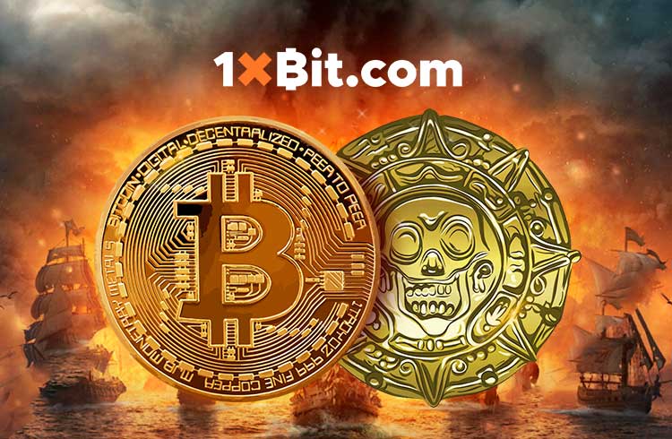 Encontre aventura e Bitcoins no torneio "Freebooter Treasure" da 1xBit